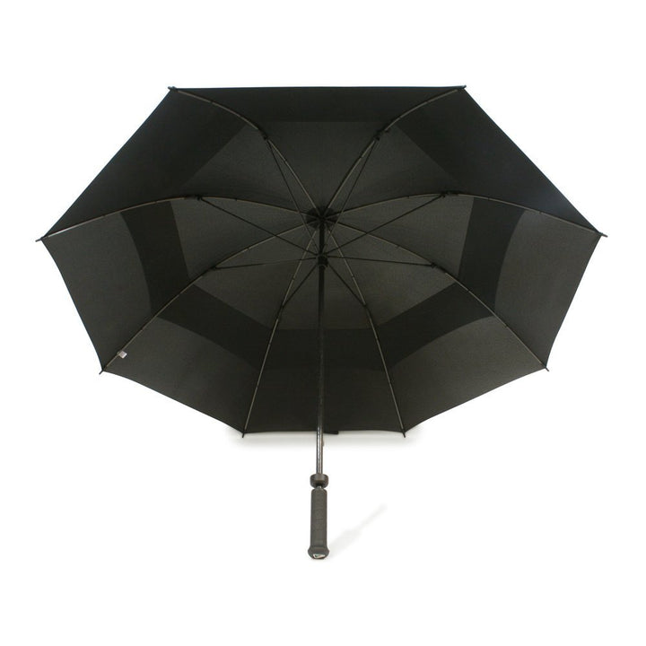 Fulton Stormshield Black Vented Canopy Windproof Umbrella Under Canopy