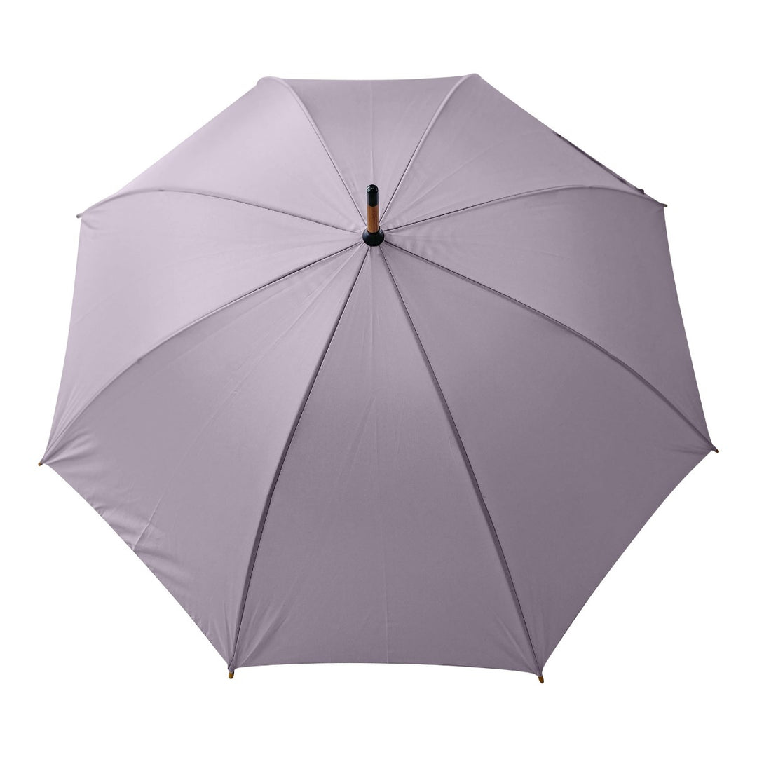 Lavender Wood Stick Walking Umbrella
