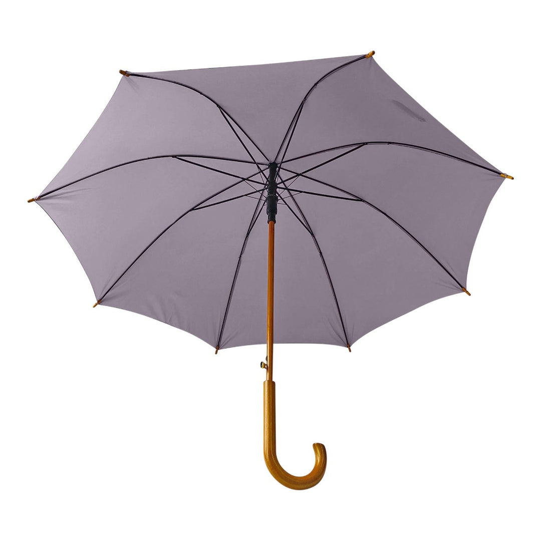 Lavender Wood Stick Walking Umbrella