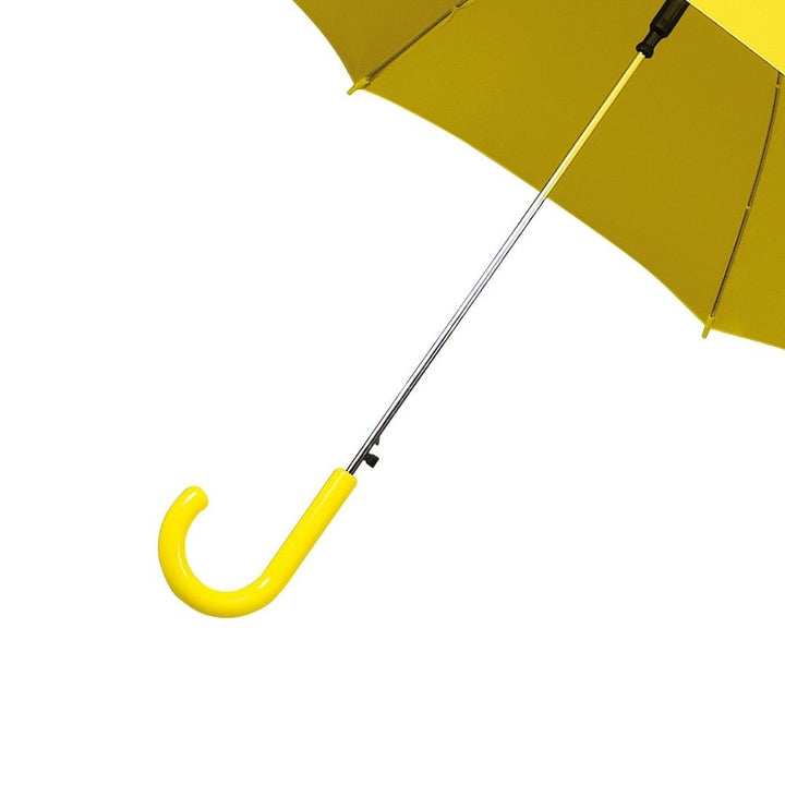 Impliva Plain Yellow Walking Umbrella Handle