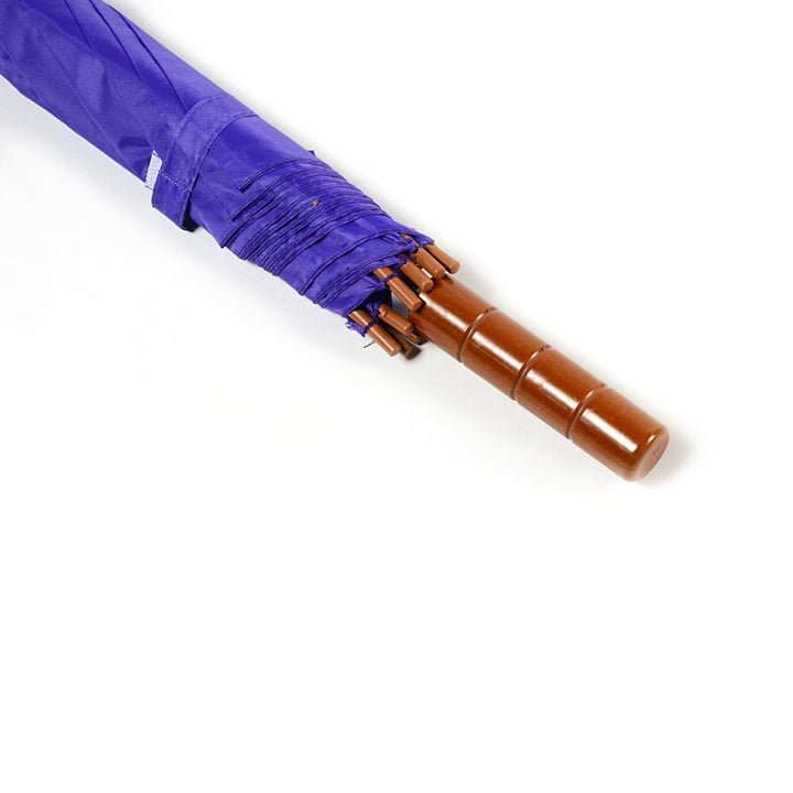 Purple Plain Cheap Jollybrolly Umbrella Handle