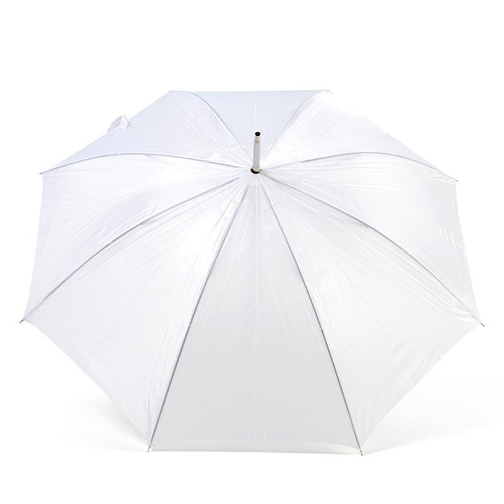 White Aluminium Frame City Umbrella Top Canopy