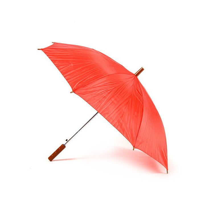 Red Plain Cheap Jollybrolly Umbrella Side Canopy