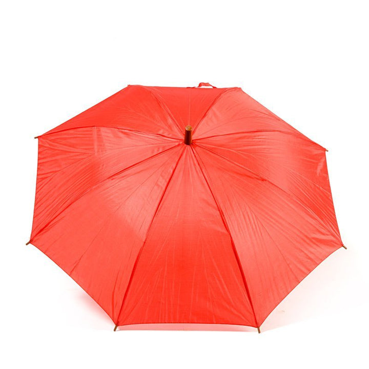 Red Plain Cheap Jollybrolly Umbrella Top Canopy