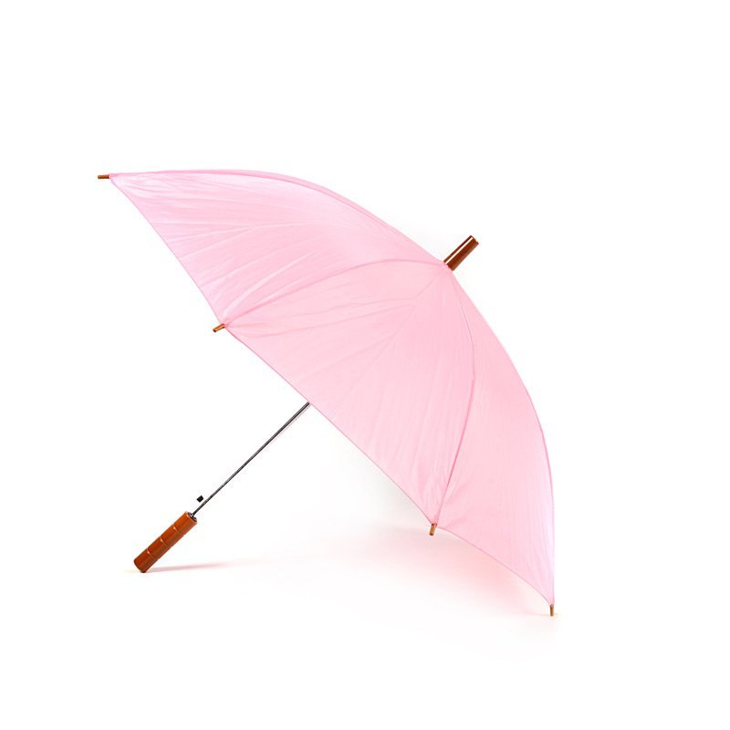 Pink Plain Cheap Jollybrolly Umbrella Side Canopy