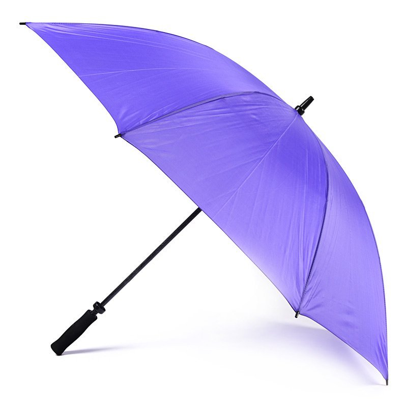 Purple Plain Cheap Golf Umbrella UK Side Canopy