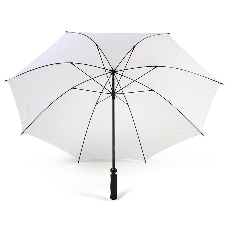 White Plain Cheap Golf Umbrella Under Canopy