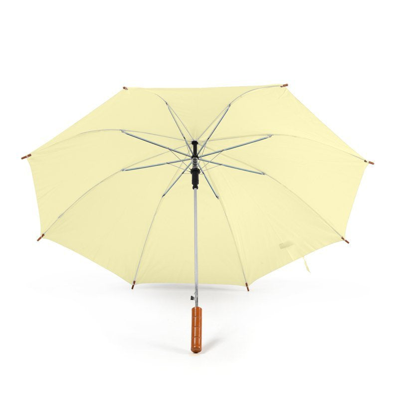 Plain Ivory Jollybrolly Cheap Umbrella Under Canopy