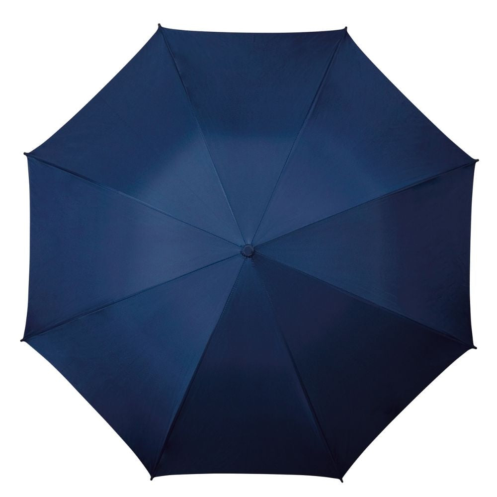 Impliva Plain Navy Walking Umbrella Top View