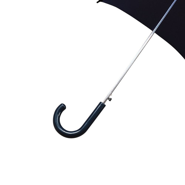 Impliva Plain Navy Walking Umbrella Handle