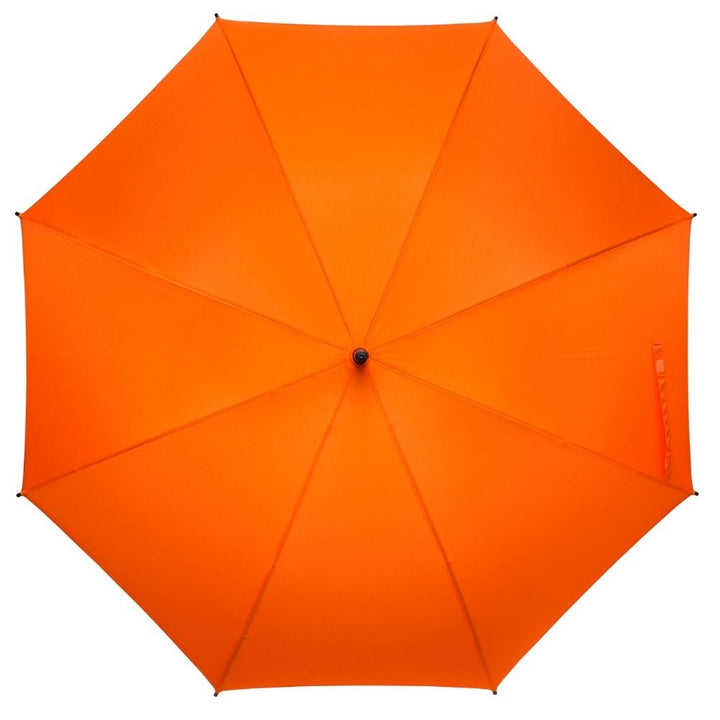 Falconetti Orange Walking Umbrella Top View