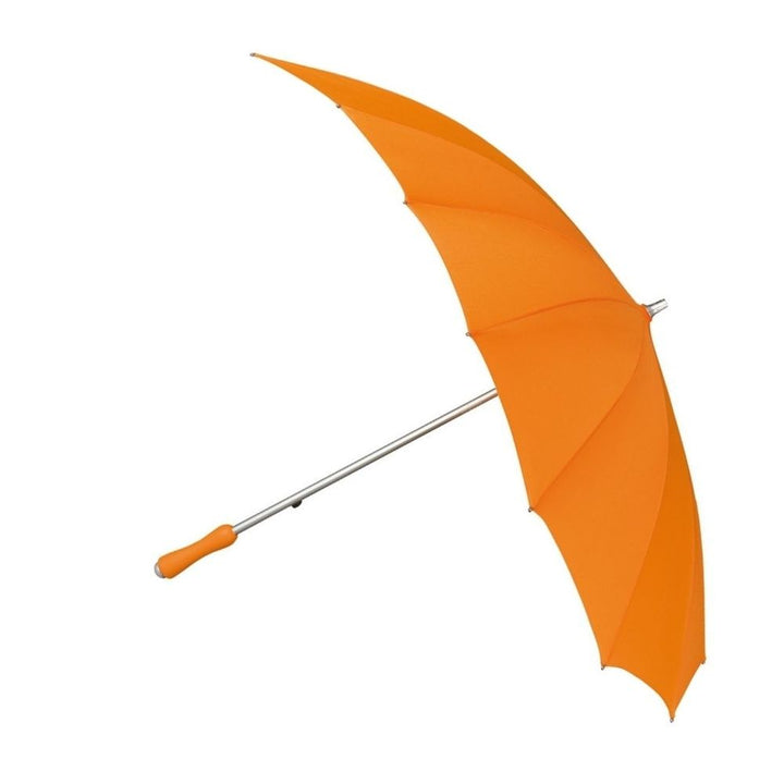 Orange Heart Umbrella by Impliva Side View