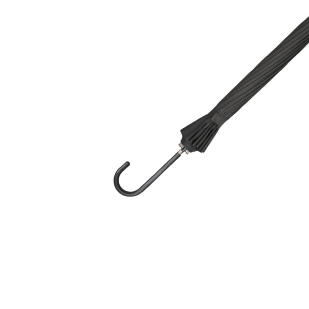 Oriental Black Wedding Pagoda Umbrella Handle