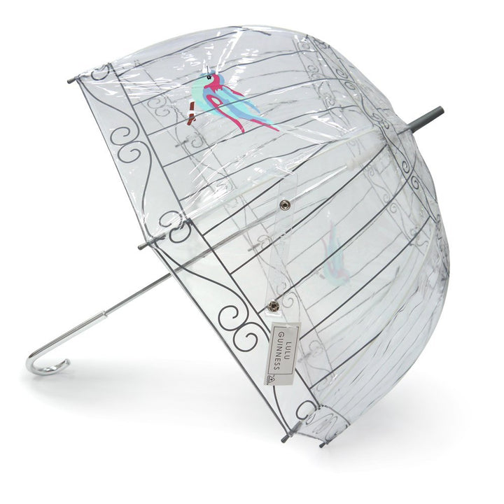 Lulu Guinness Birdcage Cleardome Umbrella Side Canopy