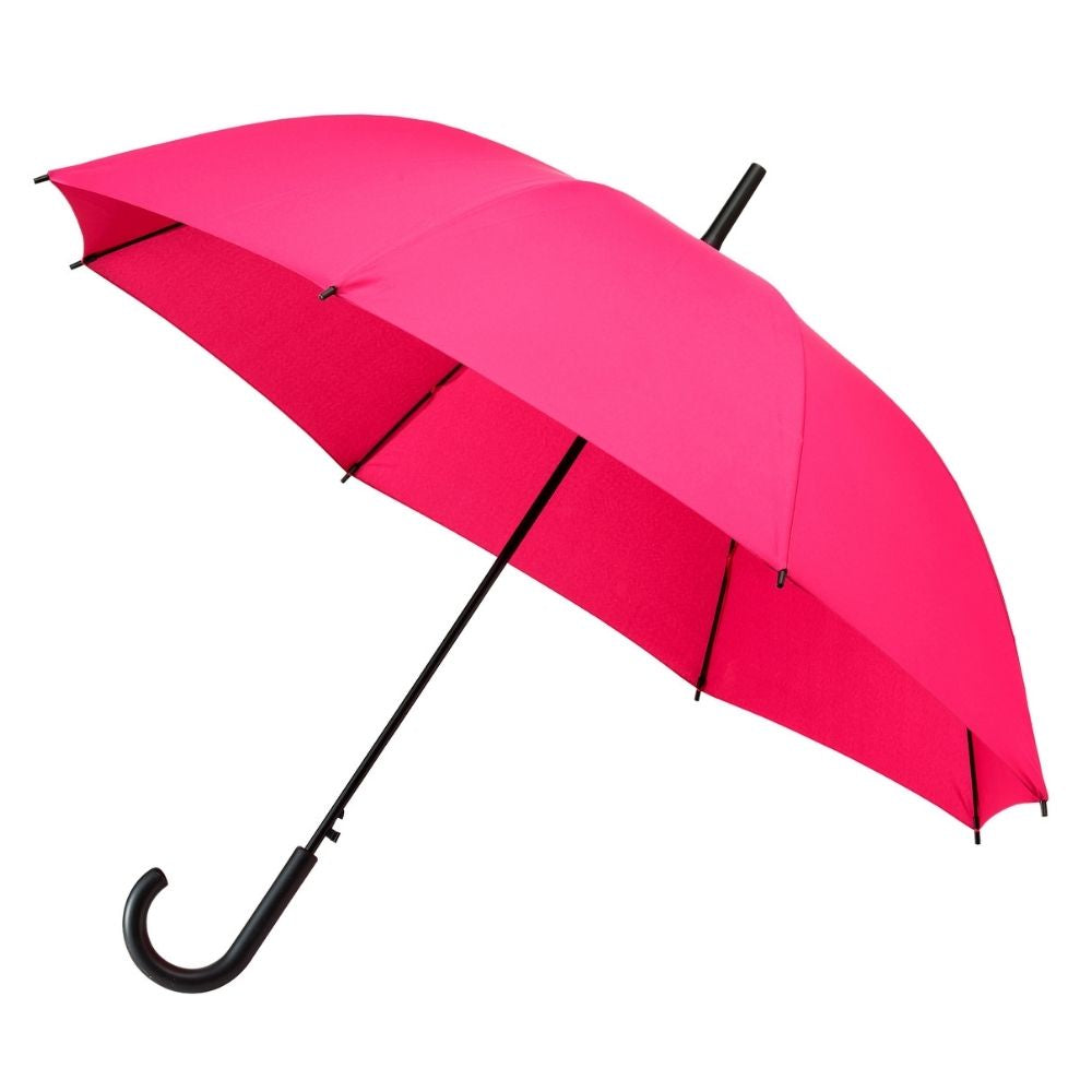 Falconetti Pink Walking Umbrella Side View