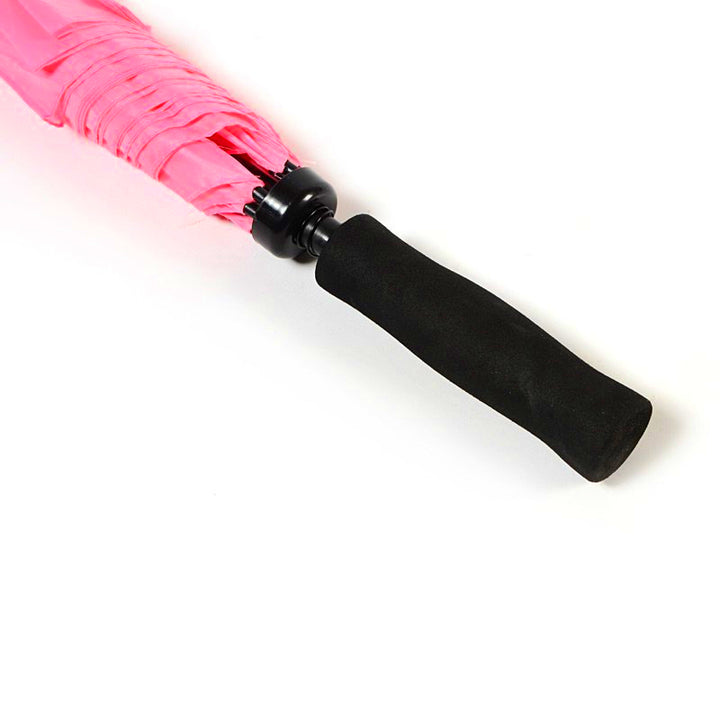 Pink Plain Golf Umbrella