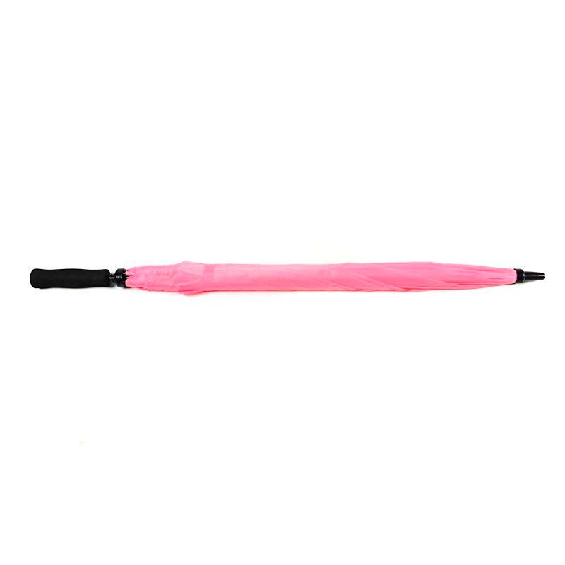 Pink Plain Golf Umbrella