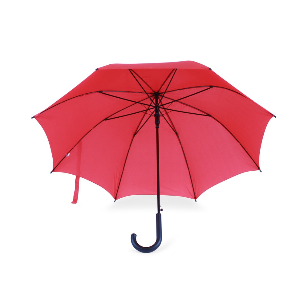 Falconetti Red Walking Umbrella Under Canopy
