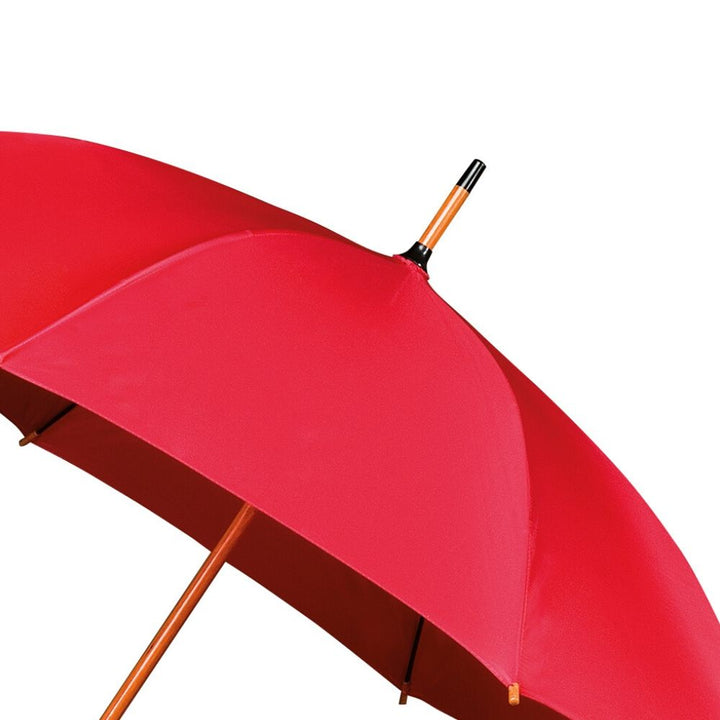 Red Wood Stick Walking Umbrella Tip