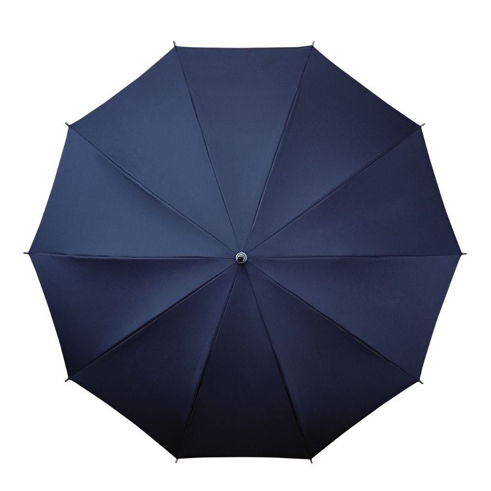 Navy Falcone Umbrella with a shoulder strap