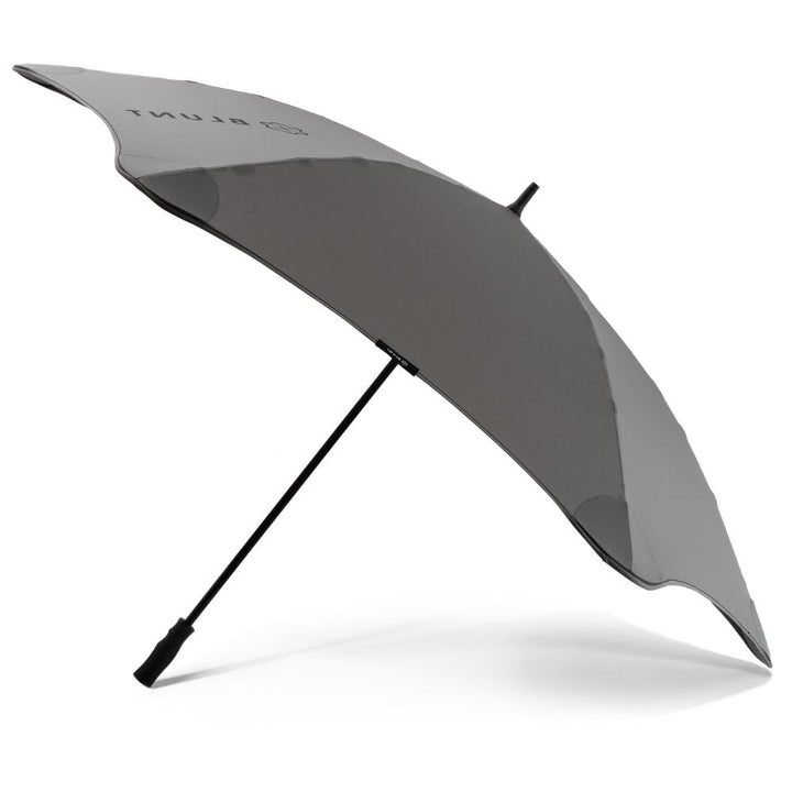Charcoal & Black Sport Windproof Umbrella Side View