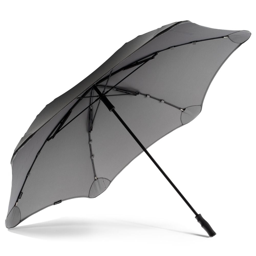 Charcoal & Black Sport Windproof Umbrella Under Canopy