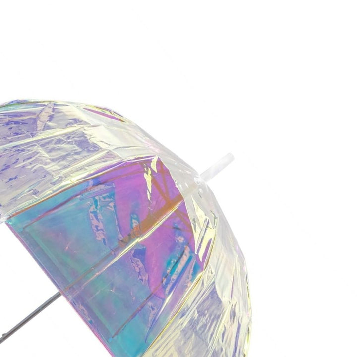 Full Iridescent  Dome Umbrella  Tip