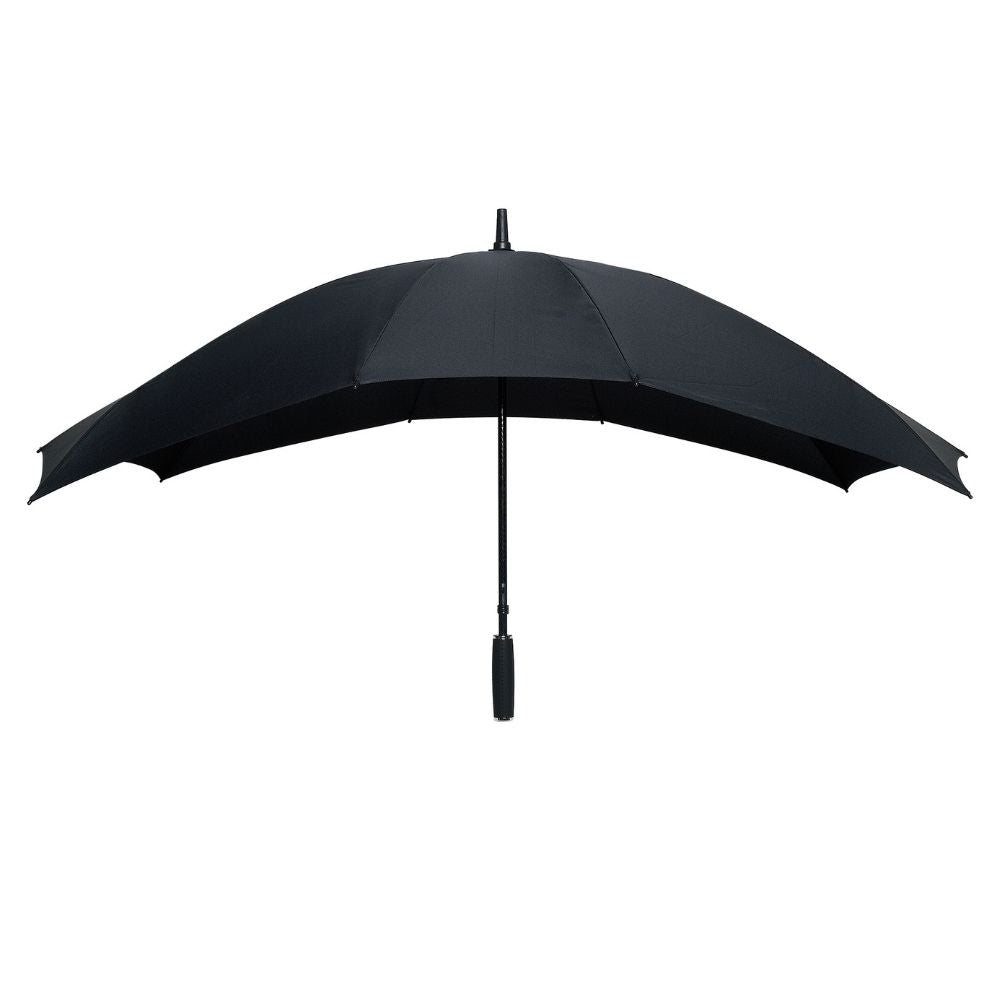 Black Falcone twin umbrella Side Canopy