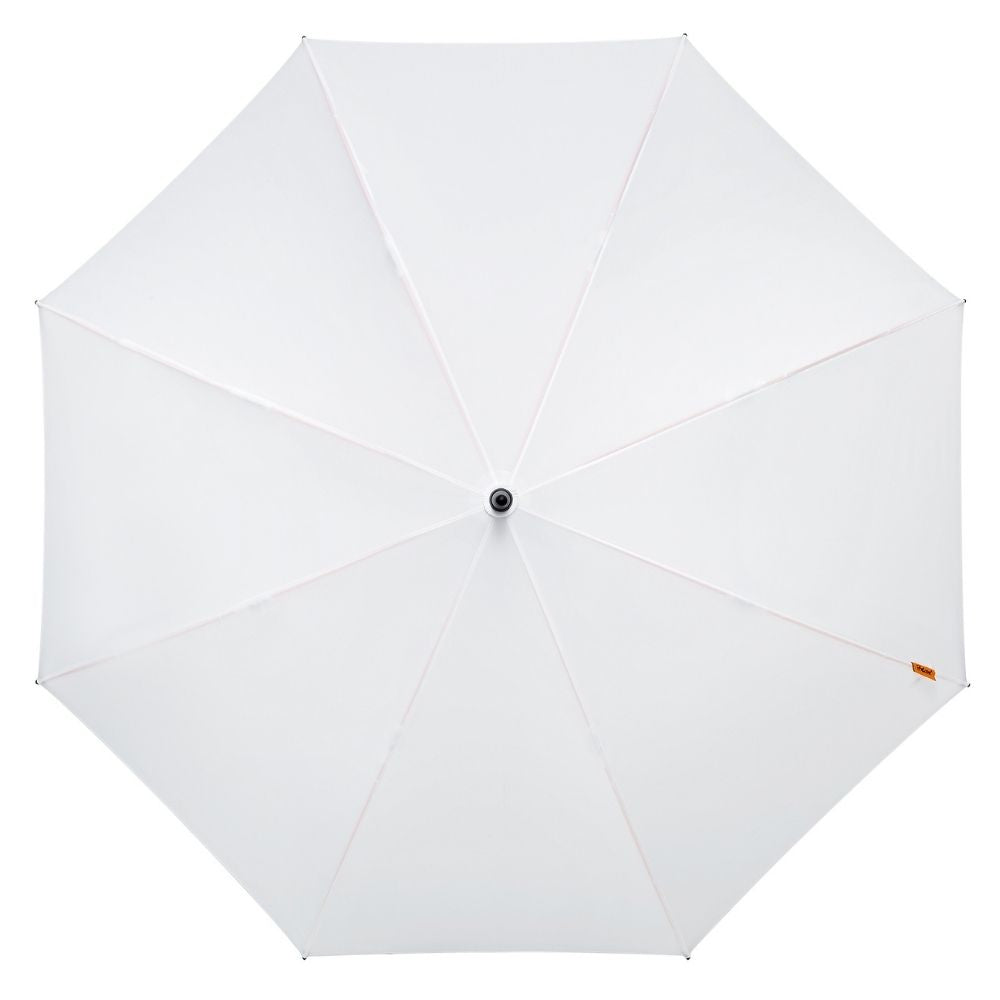 Windproof White Falcone Golf Umbrella Top View
