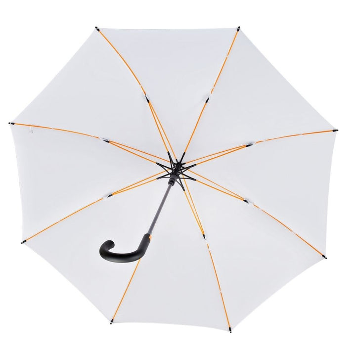 Windproof White Falcone Golf Umbrella Handle