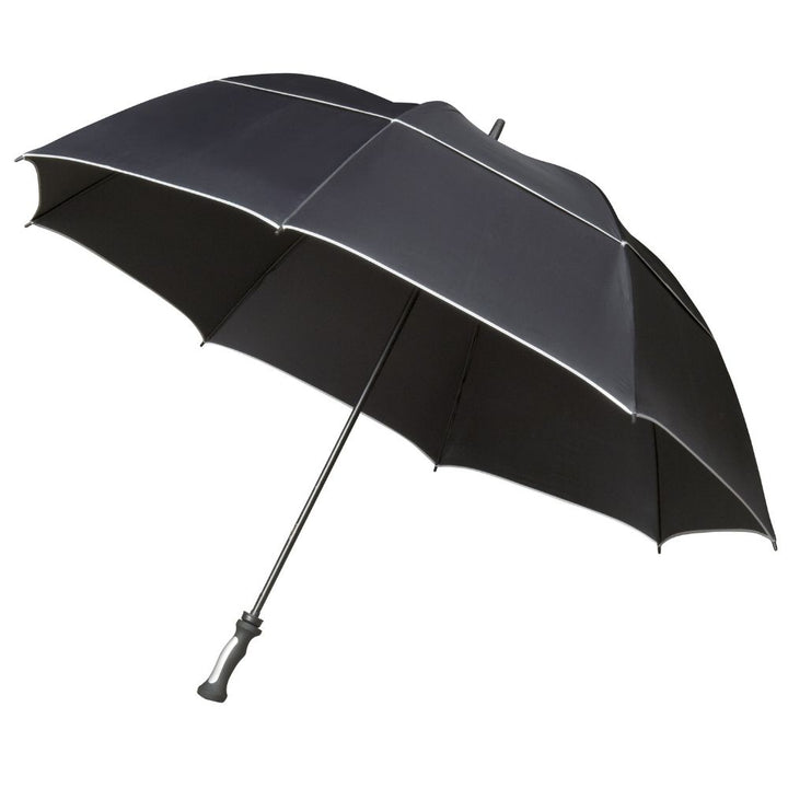Black XXL Falcone Golf Umbrella Side View